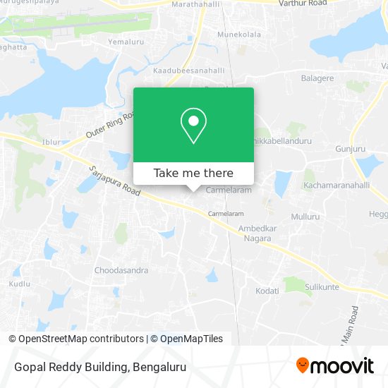 Gopal Reddy Building map