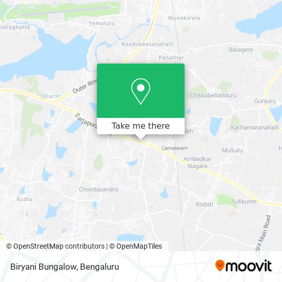 Biryani Bungalow map