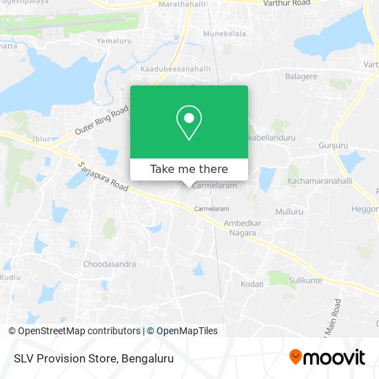 SLV Provision Store map