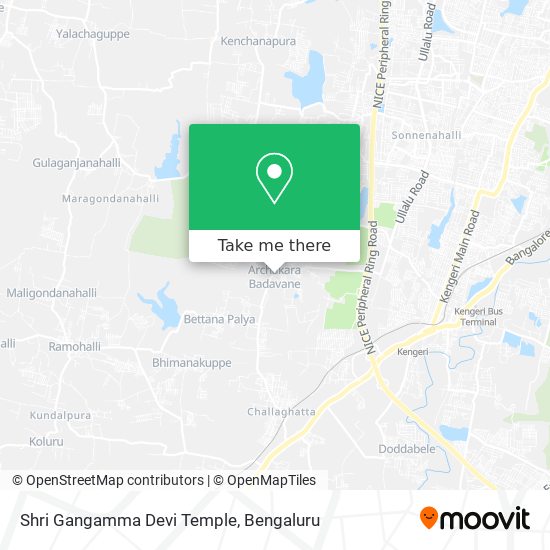 Shri Gangamma Devi Temple map