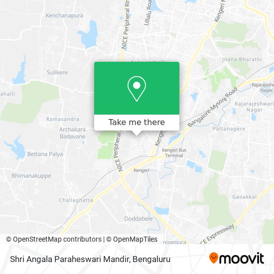 Shri Angala Paraheswari Mandir map