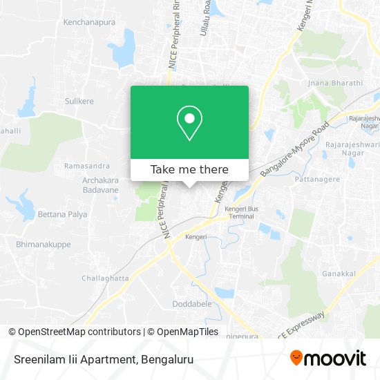 Sreenilam Iii Apartment map