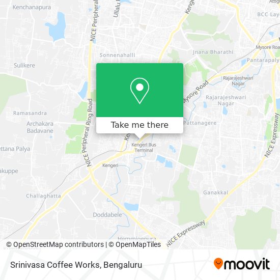 Srinivasa Coffee Works map
