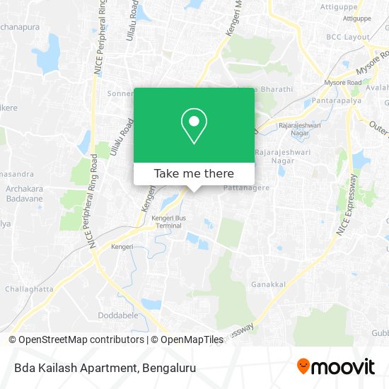 Bda Kailash Apartment map