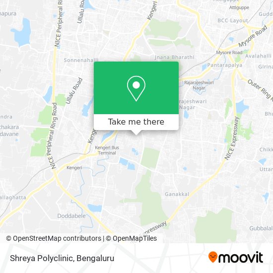 Shreya Polyclinic map