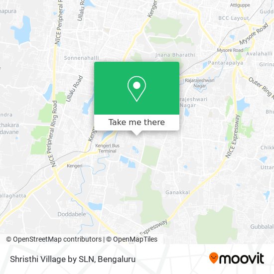 Shristhi Village by SLN map
