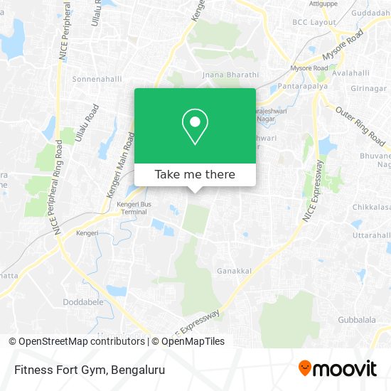 Fitness Fort Gym map