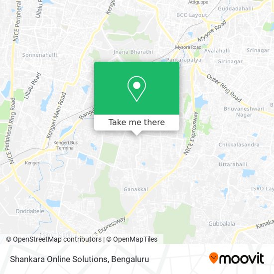 Shankara Online Solutions map