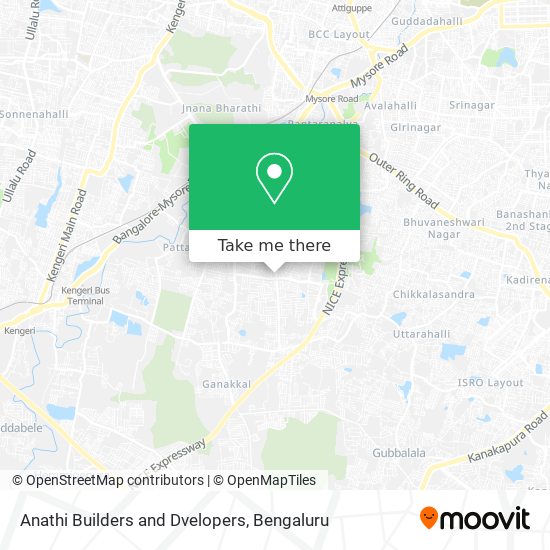 Anathi Builders and Dvelopers map