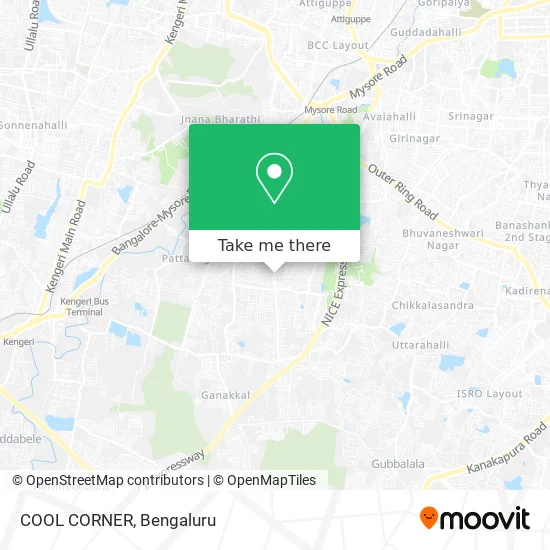 COOL CORNER map