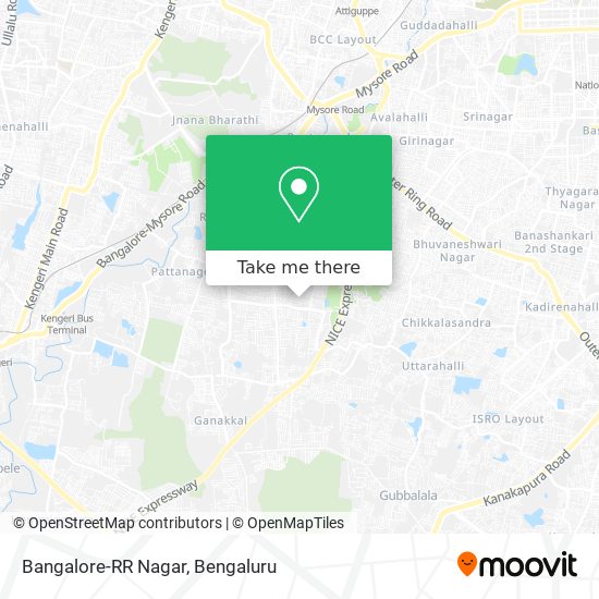 Bangalore-RR Nagar map