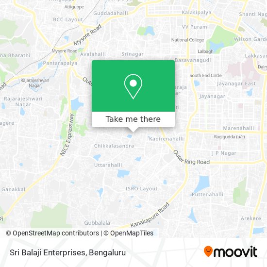 Sri Balaji Enterprises map