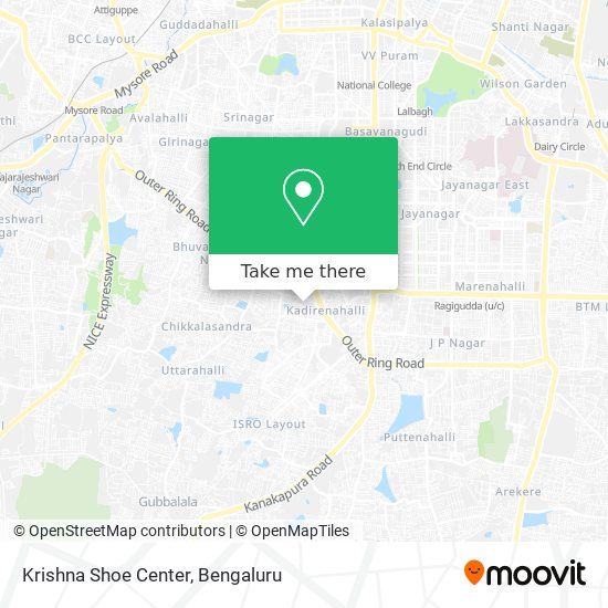 Krishna Shoe Center map