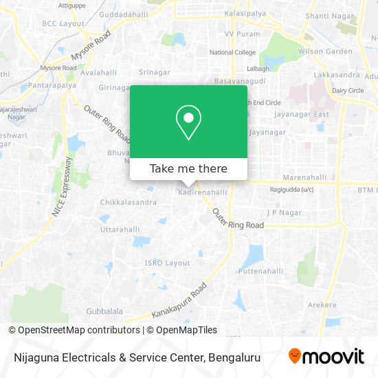 Nijaguna Electricals & Service Center map