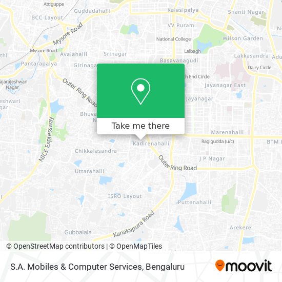 S.A. Mobiles & Computer Services map