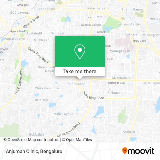 Anjuman Clinic map