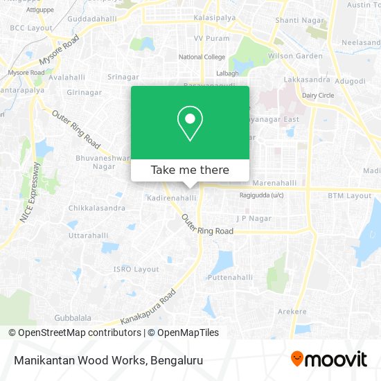 Manikantan Wood Works map