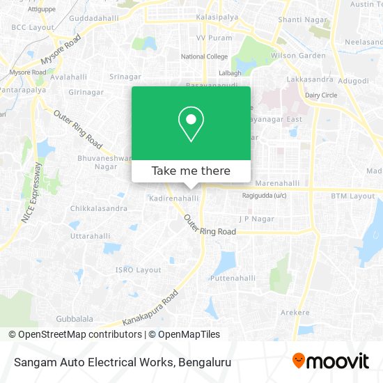Sangam Auto Electrical Works map