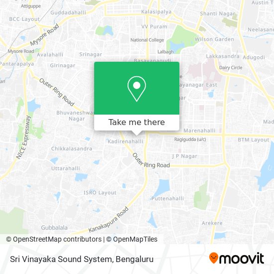 Sri Vinayaka Sound System map