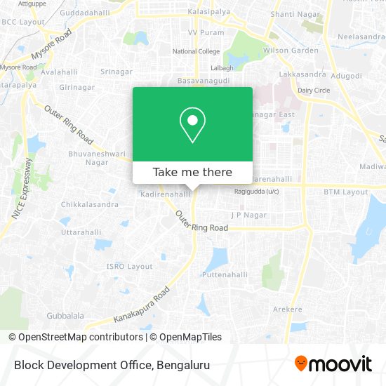 Block Development Office map