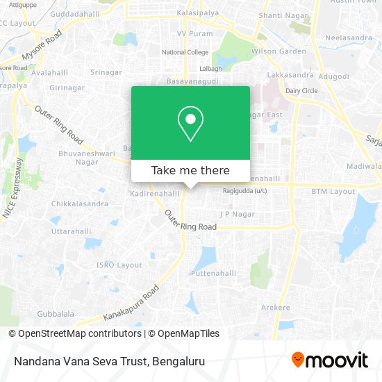Nandana Vana Seva Trust map