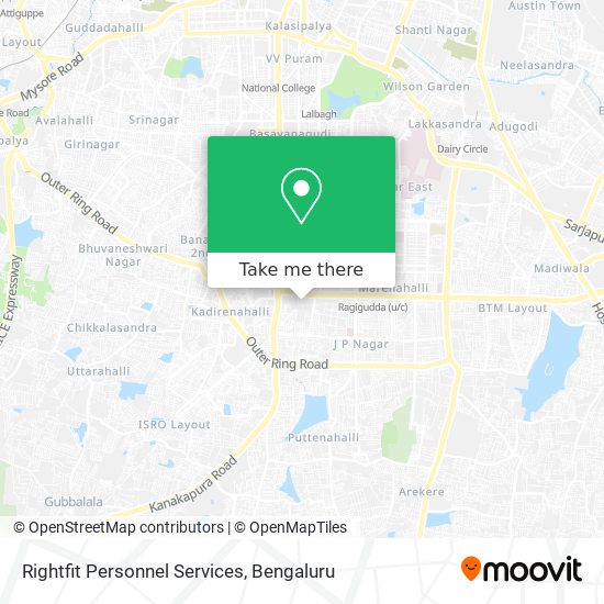 Rightfit Personnel Services map