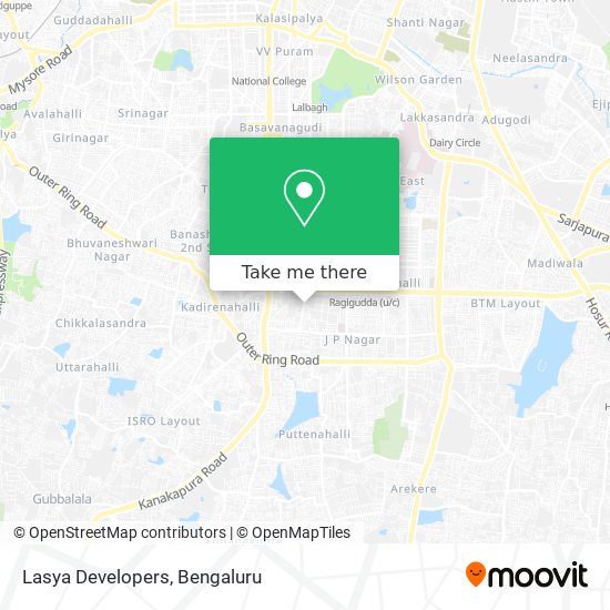 Lasya Developers map