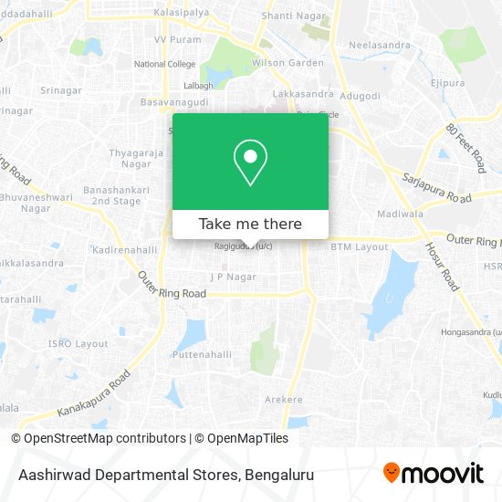 Aashirwad Departmental Stores map