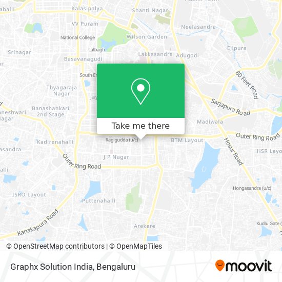 Graphx Solution India map