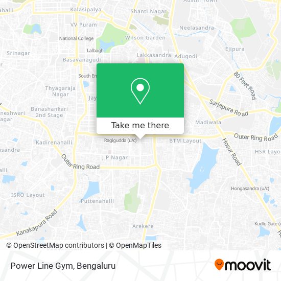 Power Line Gym map