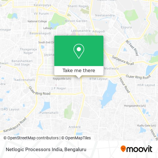 Netlogic Processors India map