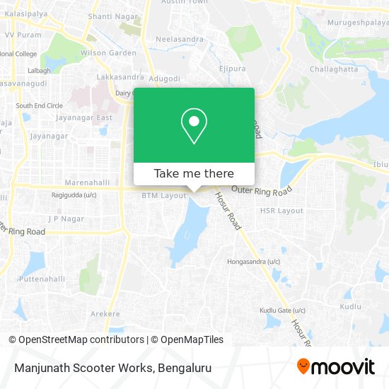 Manjunath Scooter Works map