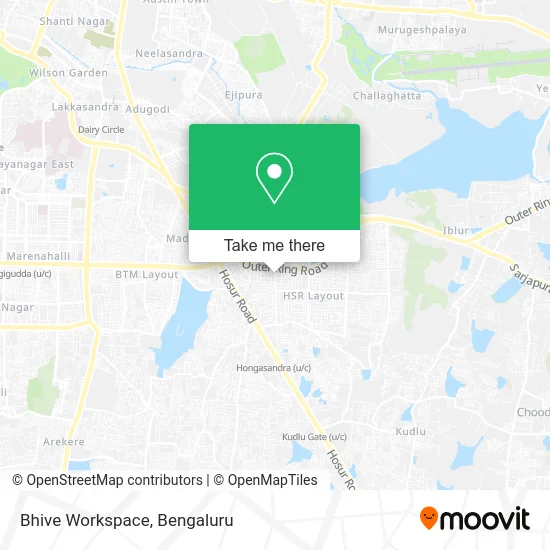 Bhive Workspace map
