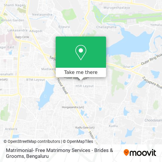 Matrimonial- Free Matrimony Services - Brides & Grooms map