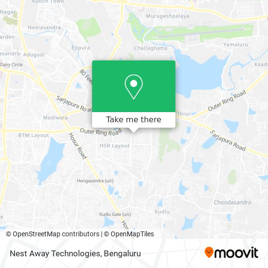 Nest Away Technologies map