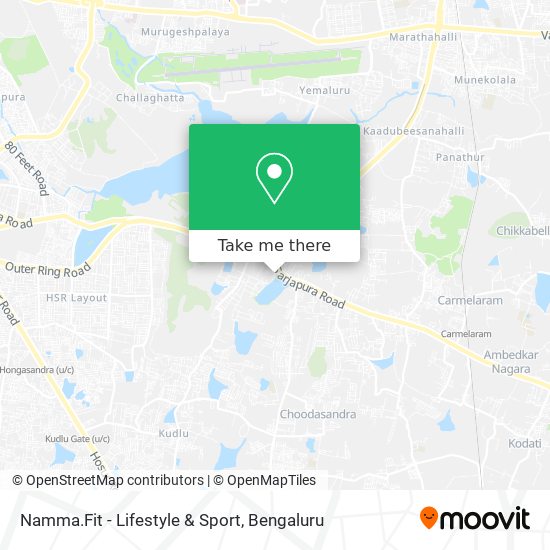 Namma.Fit - Lifestyle & Sport map