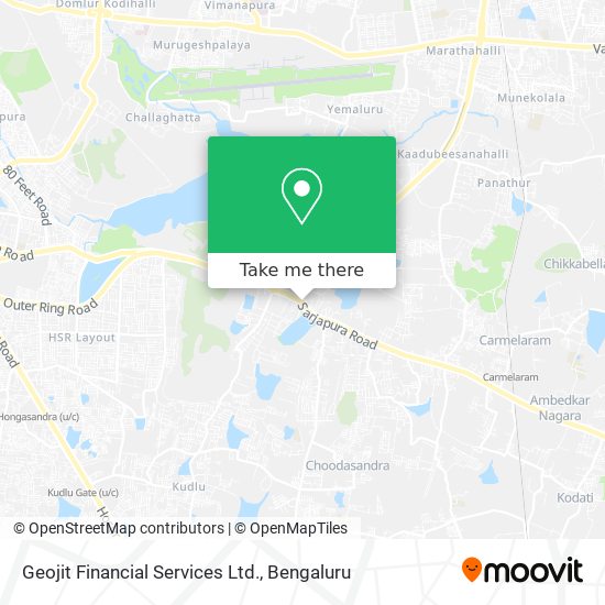 Geojit Financial Services Ltd. map