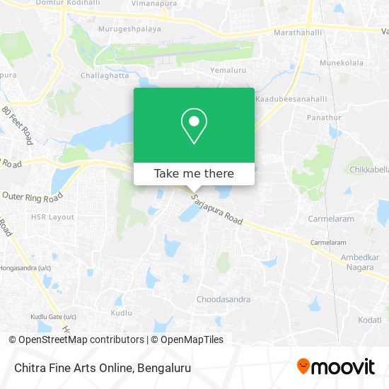 Chitra Fine Arts Online map