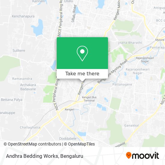 Andhra Bedding Works map
