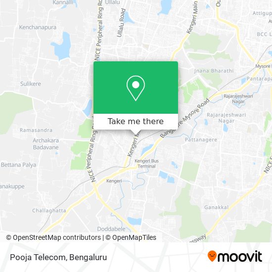 Pooja Telecom map