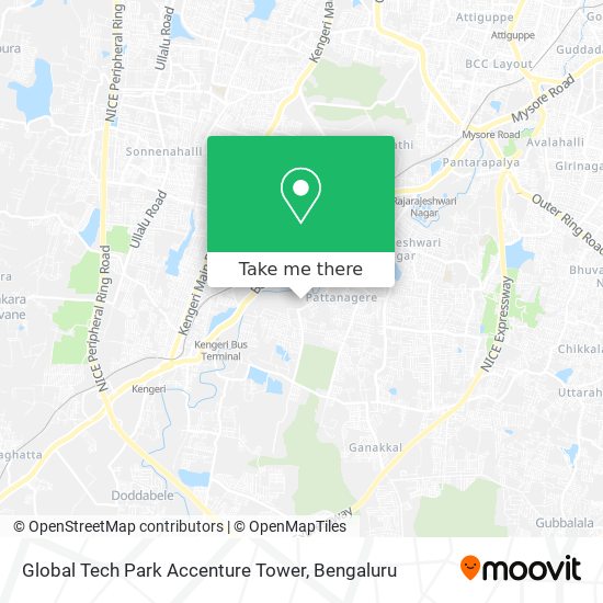 Global Tech Park Accenture Tower map