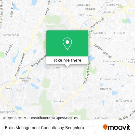 Brain Management Consultancy map