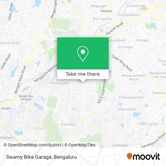 Swamy Bike Garage map