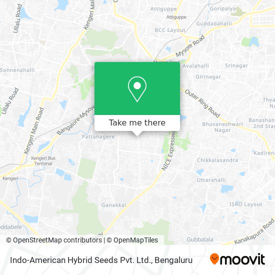 Indo-American Hybrid Seeds Pvt. Ltd. map