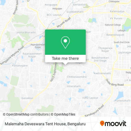 Malemaha Deveswara Tent House map