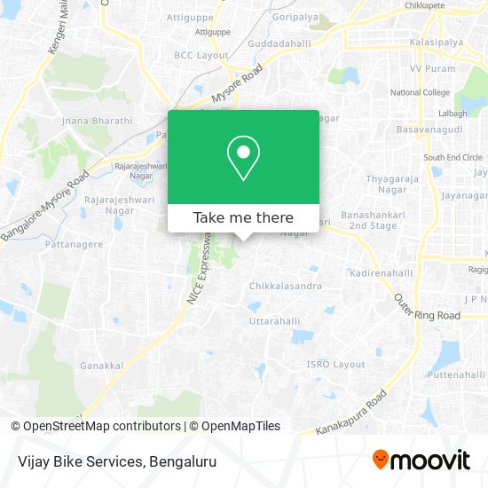 Vijay Bike Services map