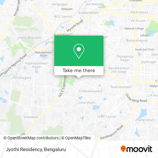 Jyothi Residency map