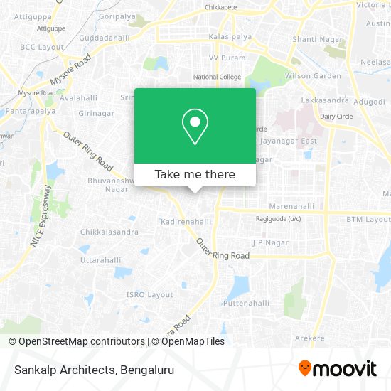 Sankalp Architects map