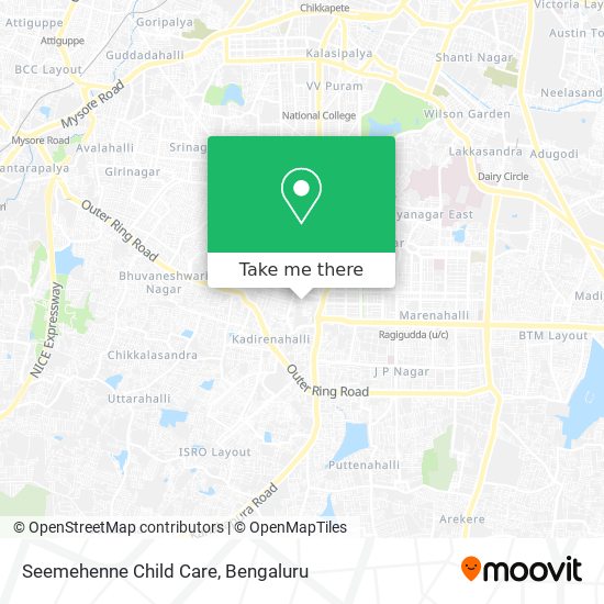 Seemehenne Child Care map