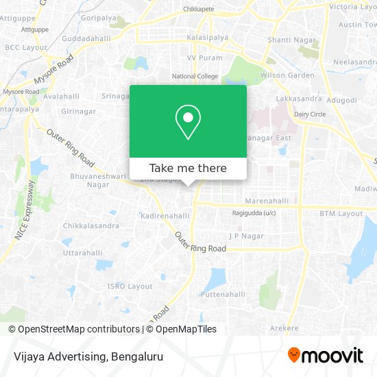 Vijaya Advertising map